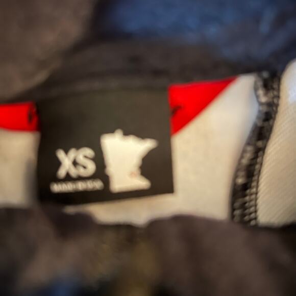 Podium Wear Jacket Adult XS Zip Performance Green Gray Running Coat - Picture 6 of 7